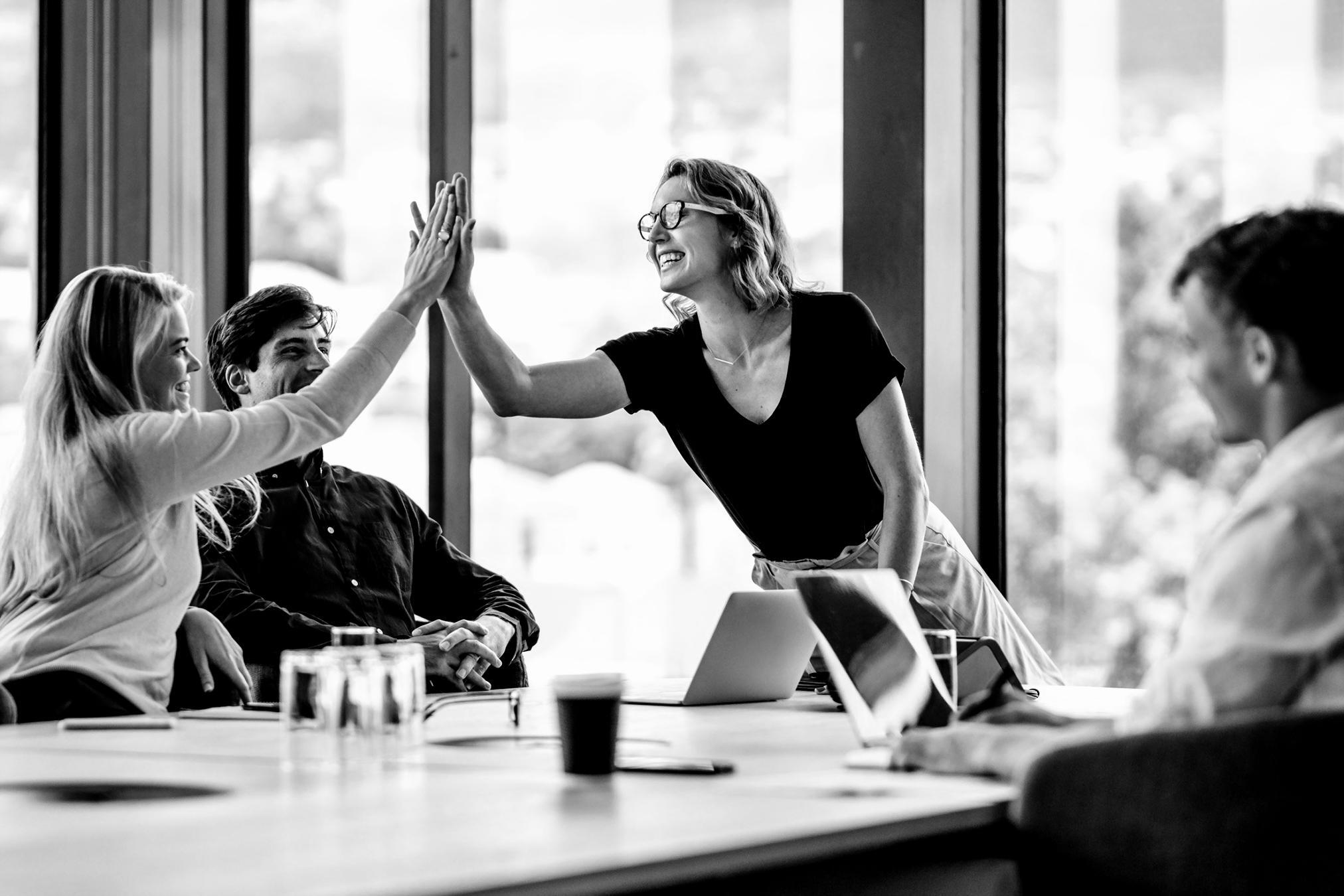 Ambiente colaborativo durante webinar educativo